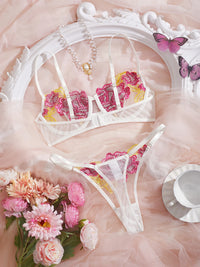 Erotic Sexy Lace Bra and Panty Set Underwear Transparent Bra Exotic Sets Sexy Thong Woman Porn Fancy Sensual Luxury Lingerie