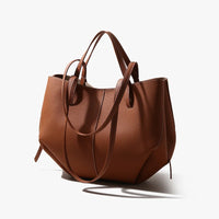 New Leather Premium Sense Light Luxury Large Capacity Tote Bag Women'S Handbag Commuter Shoulder Bag