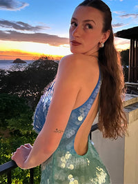 Sexy Sequin Shiny Mini Dress Women Luxury Blue Green Patchwork Halter Backless Short Dresses Evening Party Bright Dresses Beach