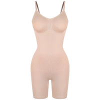 New Bodysuit Shapewear Women Tank Top Tummy Control Full Body Shaper anti Chafing Shorts Slimming Waist Trainer Butt Lifter