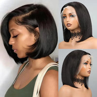 2026 News Bob Wig 13X4 Hd Lace Front Wigs for Black Women Glueless Lace Front Wigs Pre Plucked Pre Cut Straight Bob
