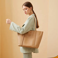 Wholesale Vintage PU Leather Tote Bag Custom One Shoulder Handbag for Sublimation