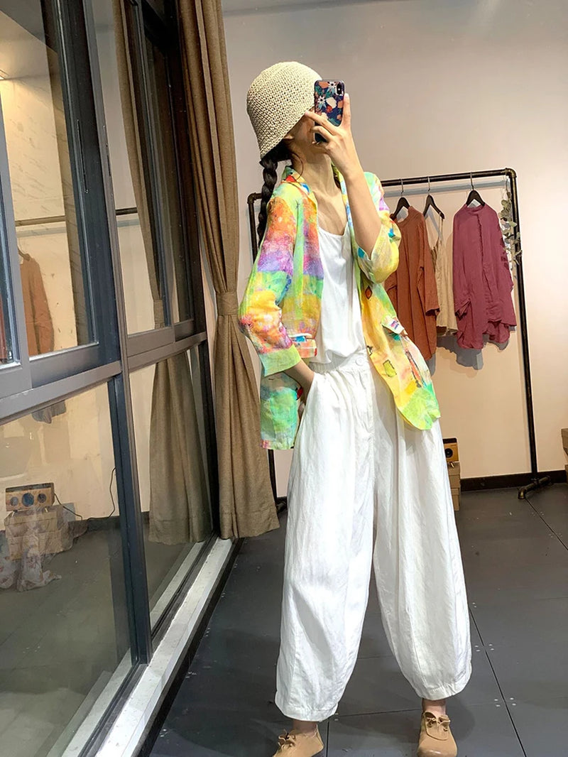 Blazer Coloré Femme | Léger, Élégant et Tendance