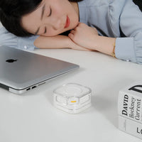 White Noise Machine with Bluetooth Function, Bluetooth Speaker, Sleep Aid Machine with Night Light for Baby Adults