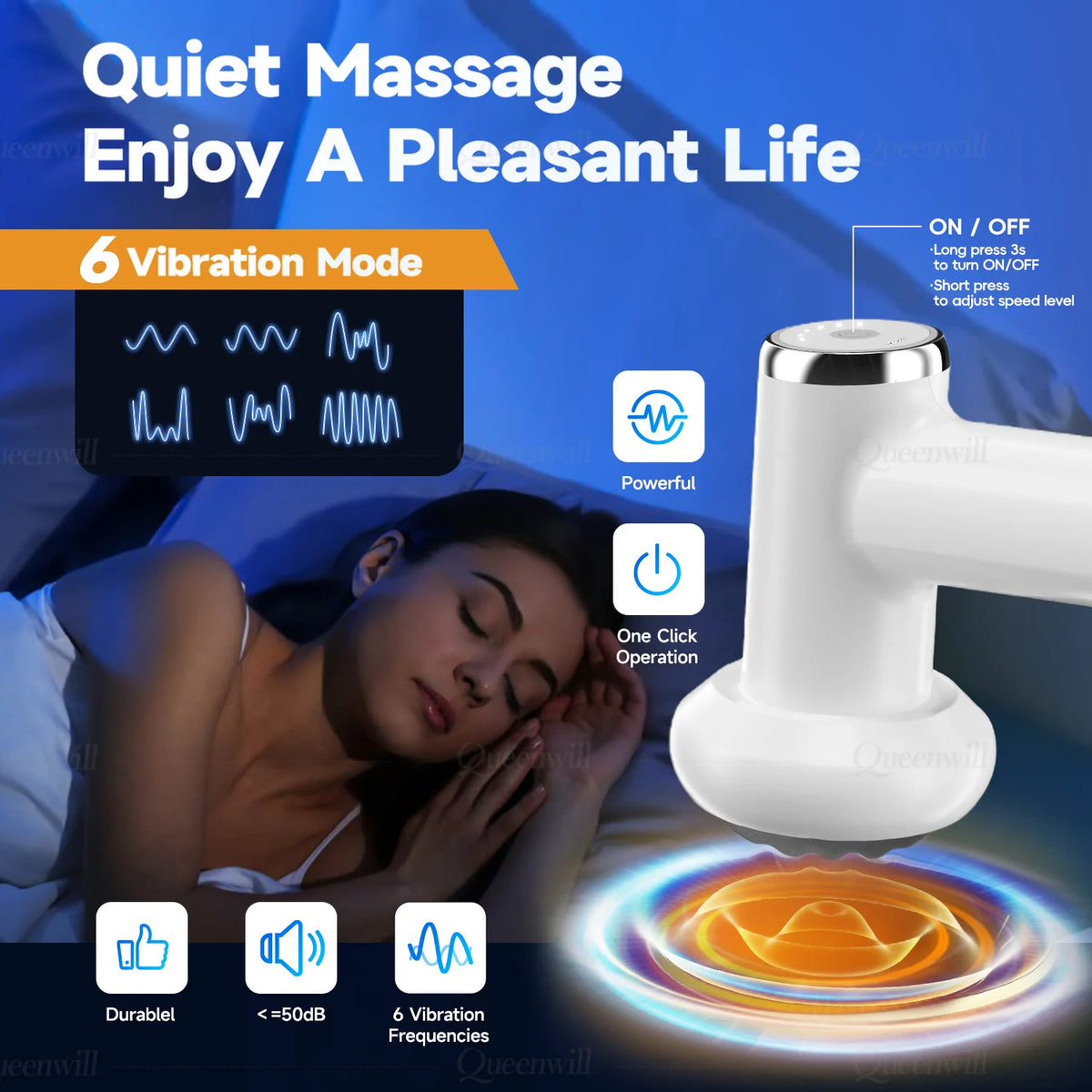 Appareil de Massage Portable | 6 Vitesses