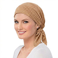 New Women'S Muslim Hijab Hats Long Tail Head Wraps Pre-Tied Bandana Turban Solid Color Chemo Beanie Headwraps Muslim Headwear