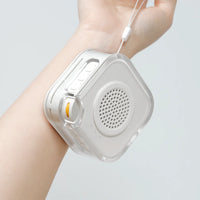 White Noise Machine with Bluetooth Function, Bluetooth Speaker, Sleep Aid Machine with Night Light for Baby Adults