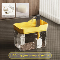 Automatic Cat Water Dispenser, Capacity of 50.72 Ounces, USB Powered Pet Water Dispenser, Suitable for Cats and Dogs,