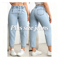 2026 New Elastic Versatile Slim Straight Jeans Large Size Casual Minimalist Jeans Trendy Straight Leg Denim Pants