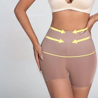 1Pcs Women Shapewear Tummy Control Body Shaper Shorts Butt Lifter Panties High Waisted plus Size Underwear Slimming Boxer Brief