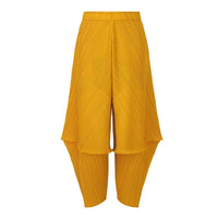 Miyake Pleated 2026 New Casual Pants for Women High-End Solid Color Versatile Tapered Pants Elegant Commuter Harem Pants Pleat