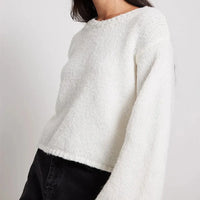 Lace Up Backless Sweater Women – Long Sleeve